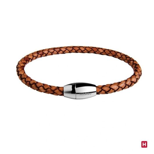 Picture of Pulsera de piel marrón