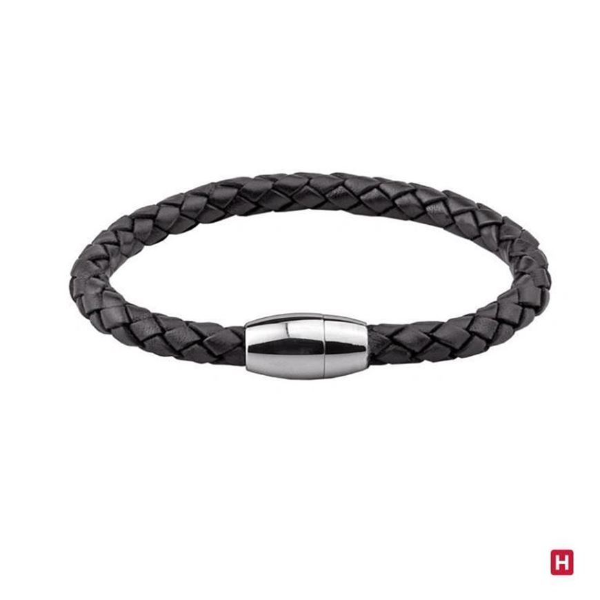 Foto de Pulsera de piel negra