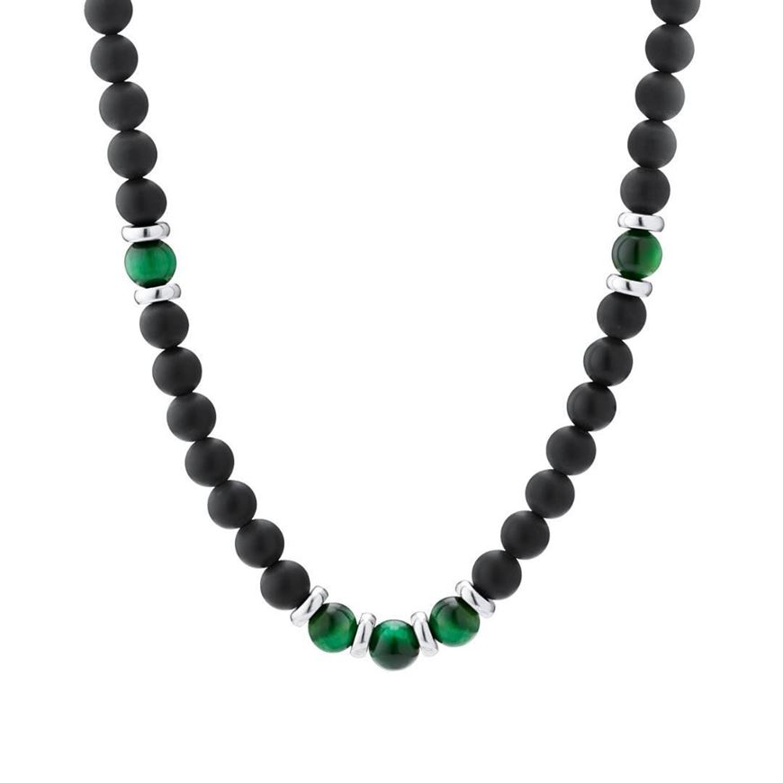 Foto de Collar de cuentas hematites 