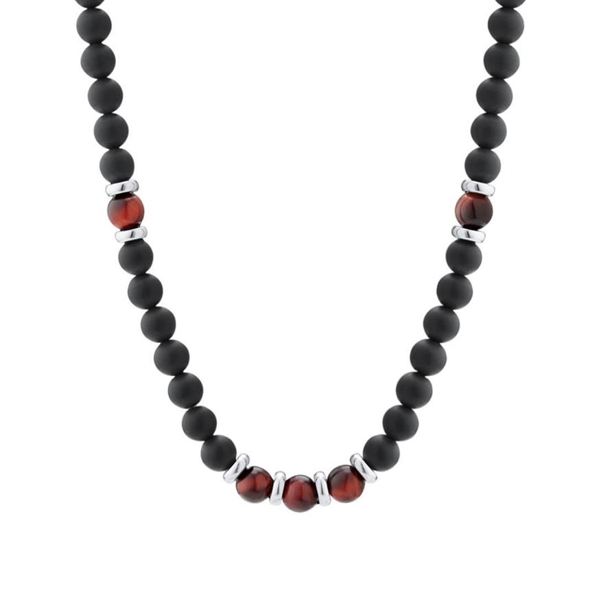 Foto de Collar de cuentas hematites 
