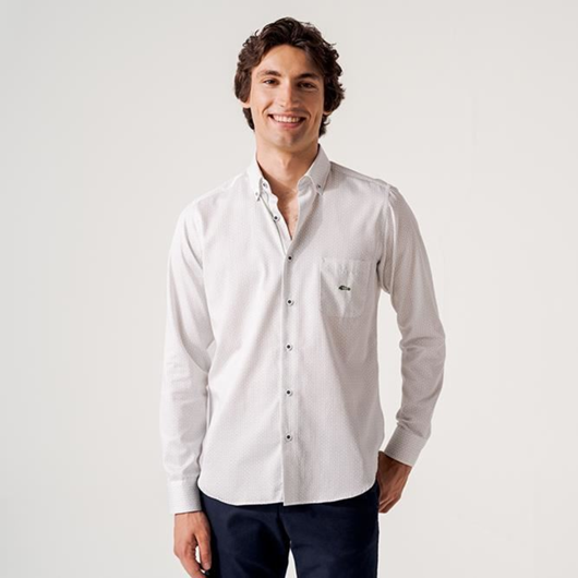 Picture of Camisa estampado raspitas verdes