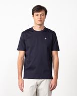 Foto de Camiseta en algodón mercerizado premium color marino
