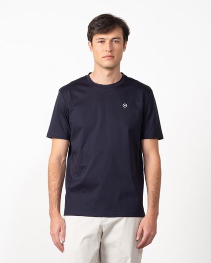 Foto de Camiseta en algodón mercerizado premium color marino