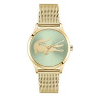 Foto de Reloj Lacoste turquesa malla milanesa dorada 36mm