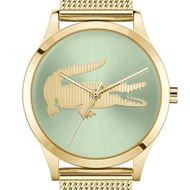 Foto de Reloj Lacoste turquesa malla milanesa dorada 36mm