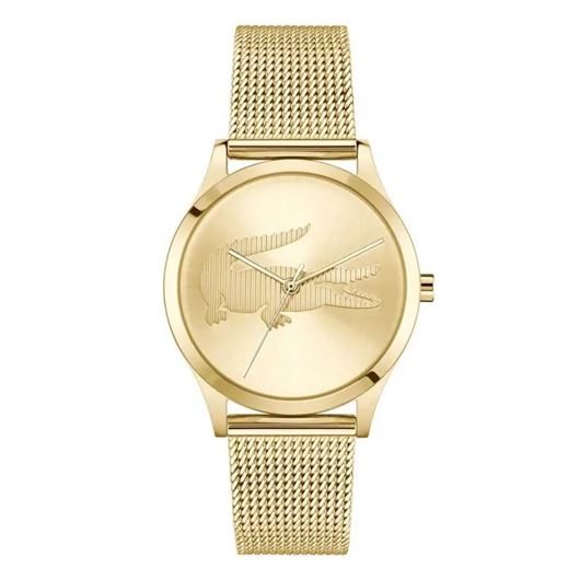 Foto de Reloj Lacoste dorado malla milanesa 36mm