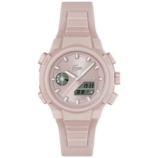 Foto de Reloj Lacsote LC33 Dual Display multifunción Silicona rosa empolvado