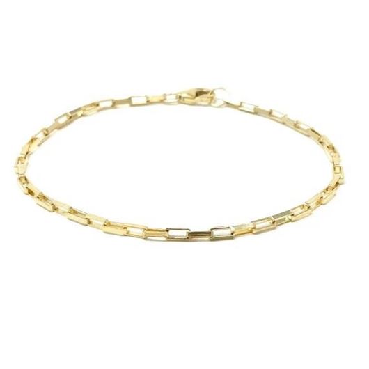 Foto de Pulsera oro amarillo eslabones