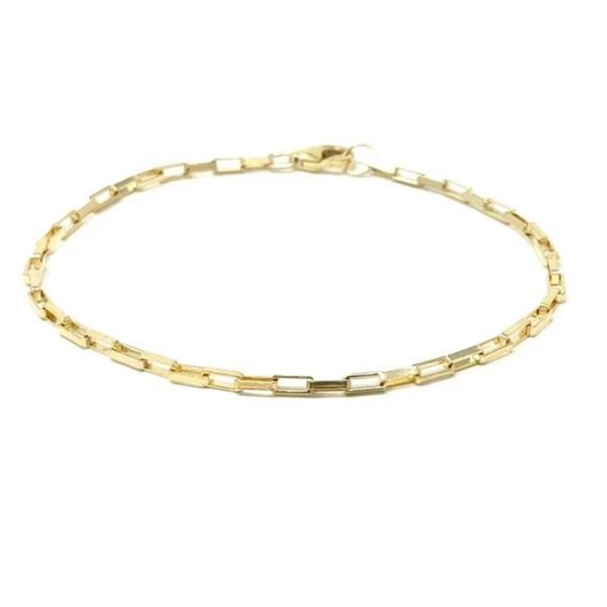 Foto de Pulsera oro amarillo eslabones