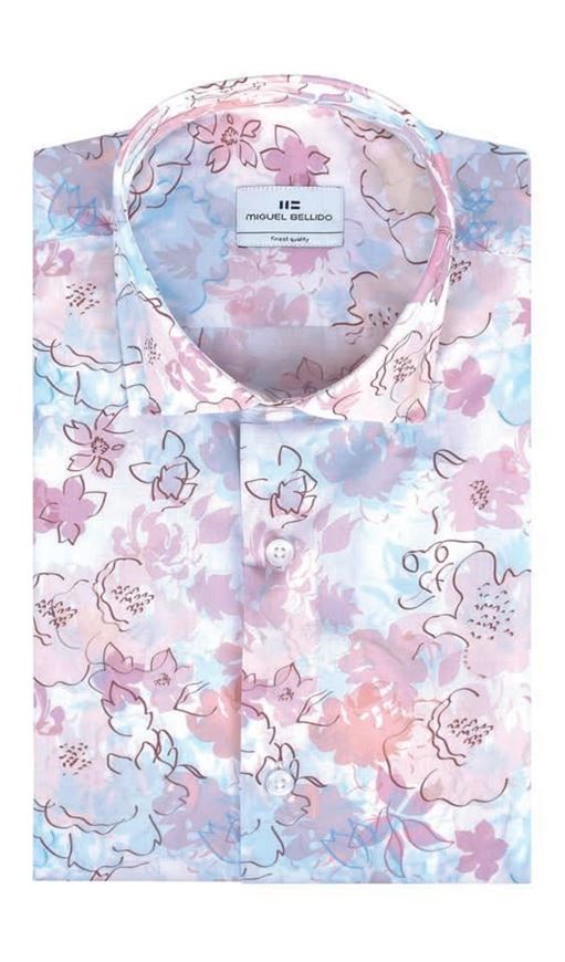 Foto de Camisa regular fit estampado floral