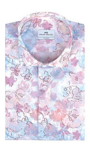 Picture of Camisa regular fit estampado floral
