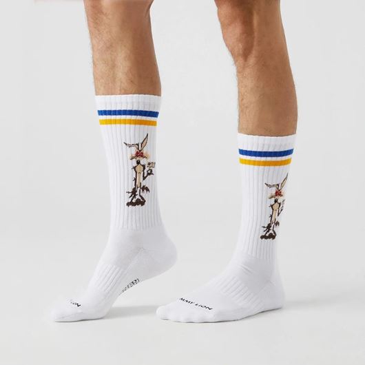 Foto de Calcetines Athletic Road runner vs Coyote White L