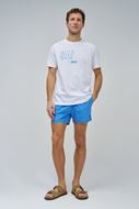 Foto de Bañador liso azul vintage