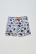 Foto de Bañador estampado figuras off-white y marino