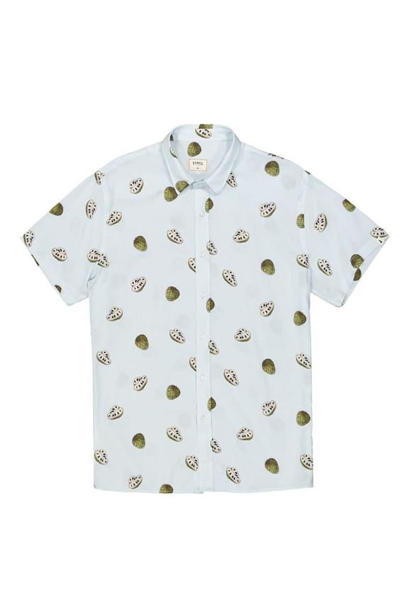 Foto de Camisa Tampico Light Blue estampado chirimoyas