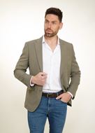 Foto de Americana Slim Fit verde caqui sin forro