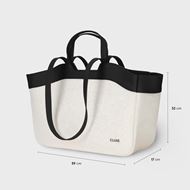 Foto de Bolso Cluse Tote Color beige y negro