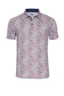 Foto de Polo Kent manga corta estampado paisley