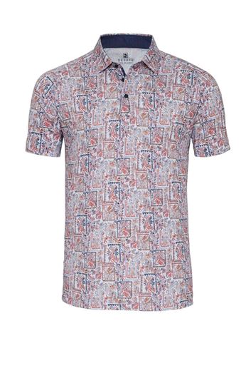Foto de Polo Kent manga corta estampado paisley