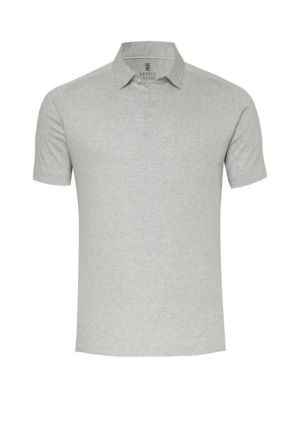 Foto de Polo Kent manga corta gris 