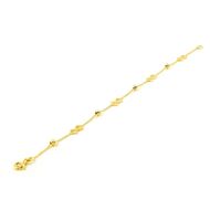 Foto de Pulsera oro amarillo 18kt infinitos 
