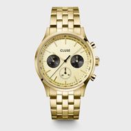 Foto de Reloj Anthéor Multifunction Watch Steel Black, Full Gold Colour
