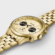Foto de Reloj Anthéor Multifunction Watch Steel Black, Full Gold Colour