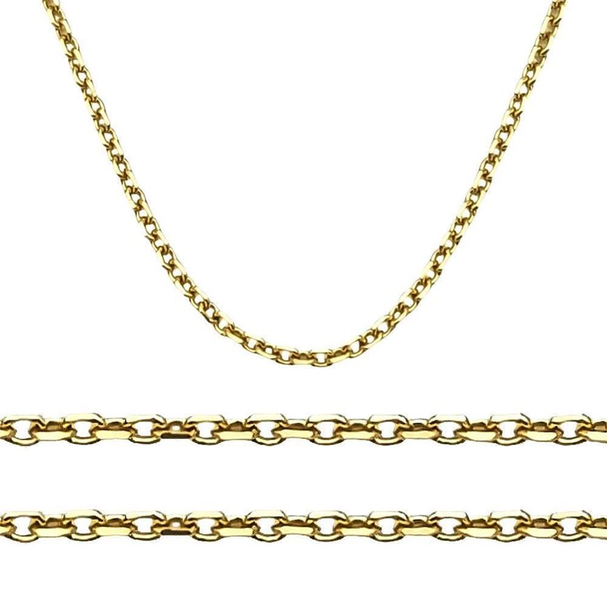Picture of Cadena oro 18kt eslabón forzado, longitud 50cm