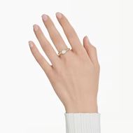 Foto de Anillo Dextera baño tono oro tallas mixtas color blanco Talla 58
