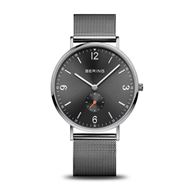 Foto de Reloj Classic gris antracita y esfera gris 40mm malla milanesa