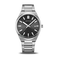 Foto de Reloj Sport Classic plateado y esfera negra 39mm