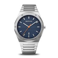 Foto de Reloj Classic acero y esfera azul 42mm