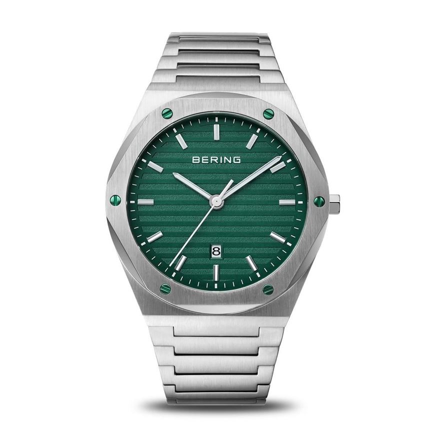 Foto de Reloj Classic acero y esfera verde 42mm