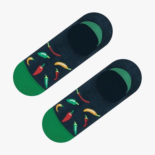 Foto de Calcetines Invisibles Chillies Azules Talla L