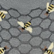 Foto de Calcetines Invisibles Bees Grieses Talla L