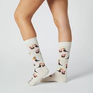 Foto de Calcetines Tropical Tucan Beigre Talla M