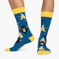 Foto de Calcetines Monkeys & Bananas Azul Talla L