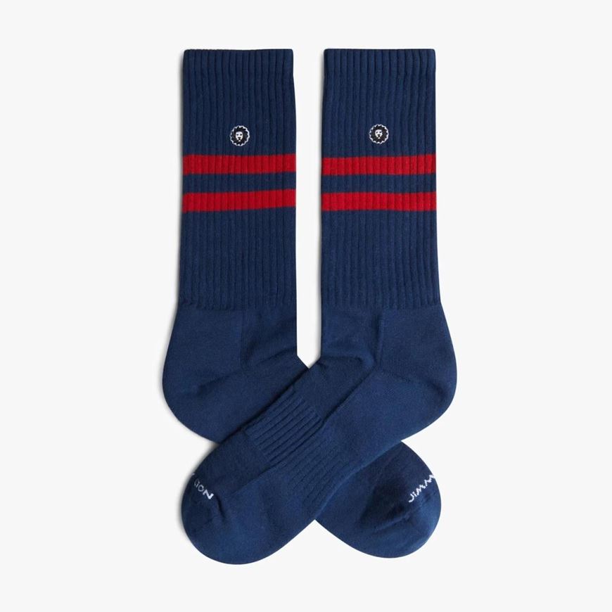 Foto de Calcetines Athletic Stripe parties Azul Oscuro Talla L