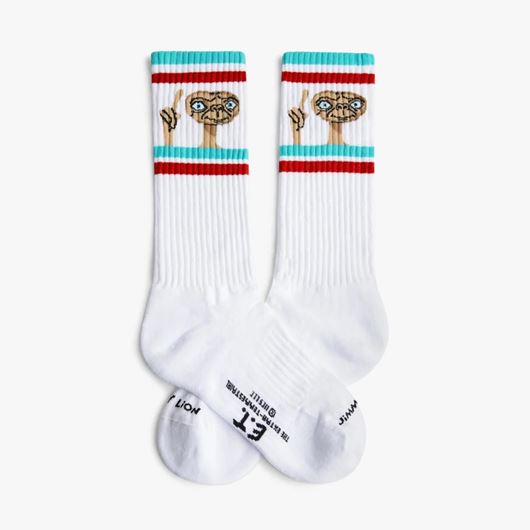 Foto de Calcetines Athletic ET Phone Home Blancos Talla L