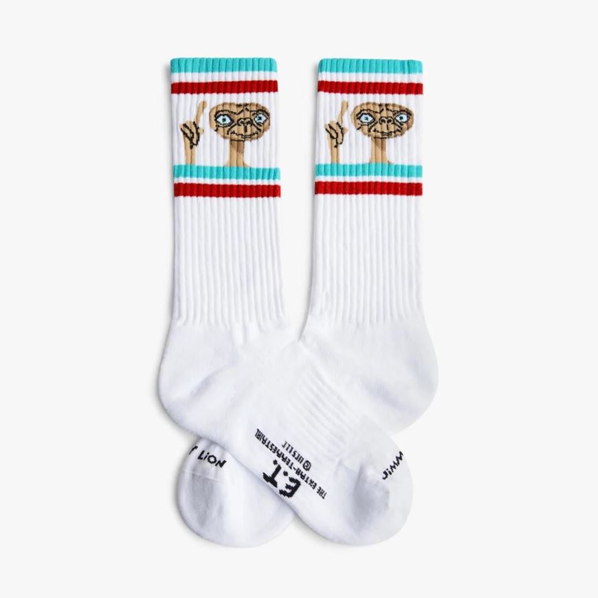 Foto de Calcetines Athletic ET Phone Home Blancos Talla L