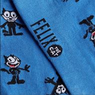 Foto de Calcetines Tobilleros Felix Pattern Azules Talla L