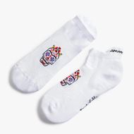 Foto de Calcetines Tobilleros Athletic Frida Calavera Blancos Talla L