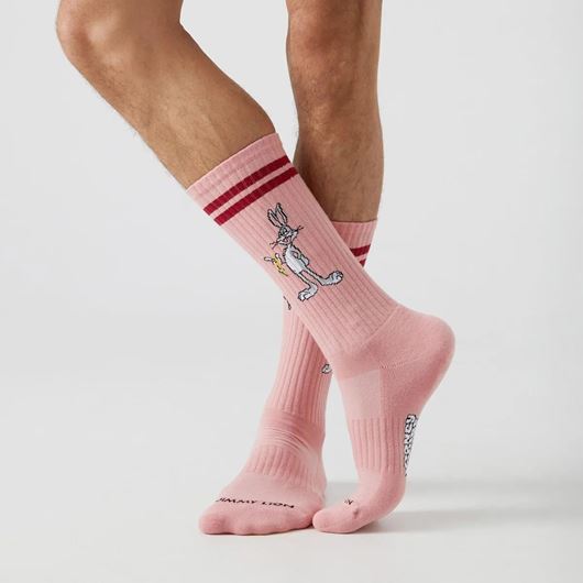 Picture of Calcetines Athletic Daffy vs Bugs Pink L