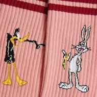 Foto de Calcetines Athletic Daffy vs Bugs Pink L