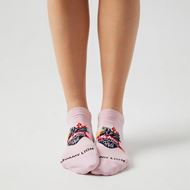 Foto de Calcetines Tobilleros Frida Te Amo rosa M