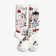 Foto de Calcetines Athletic Basquiat Batman blanco L