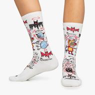 Foto de Calcetines Athletic Basquiat Batman blanco L