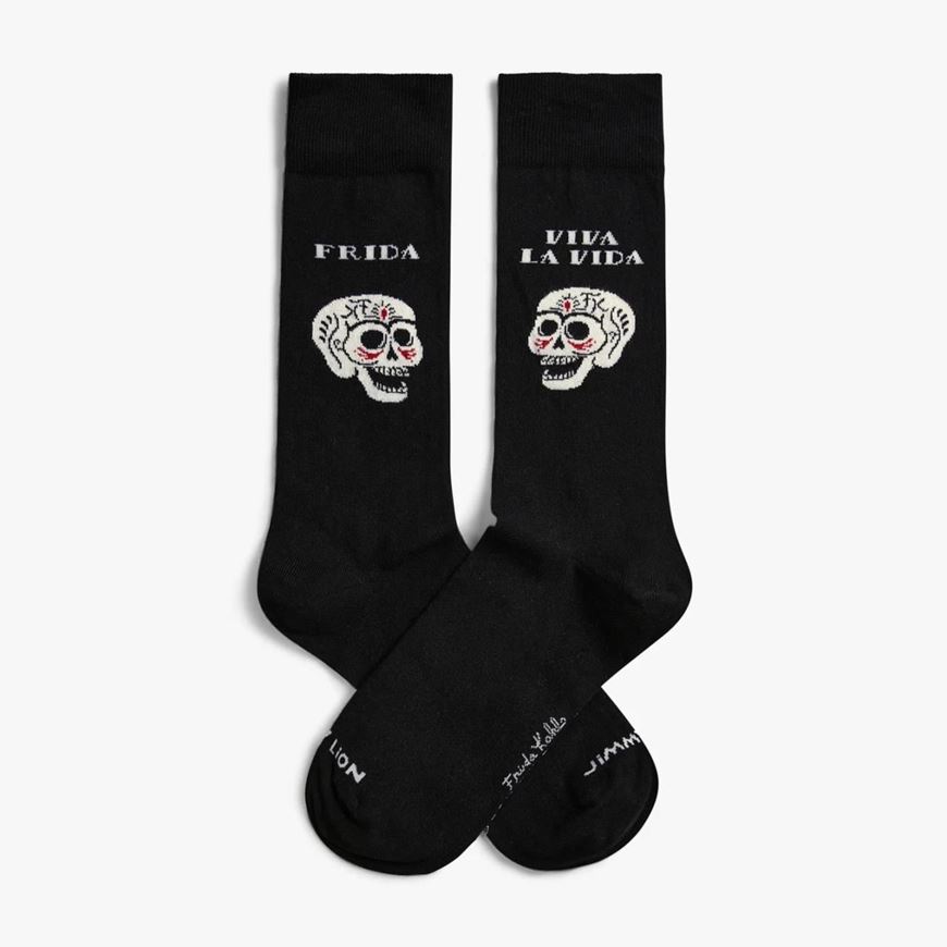 Foto de Calcetines Frida Viva la vida negro L