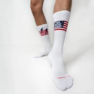 Foto de Calcetines Athletic Full Metal Jacket Flag blanco L