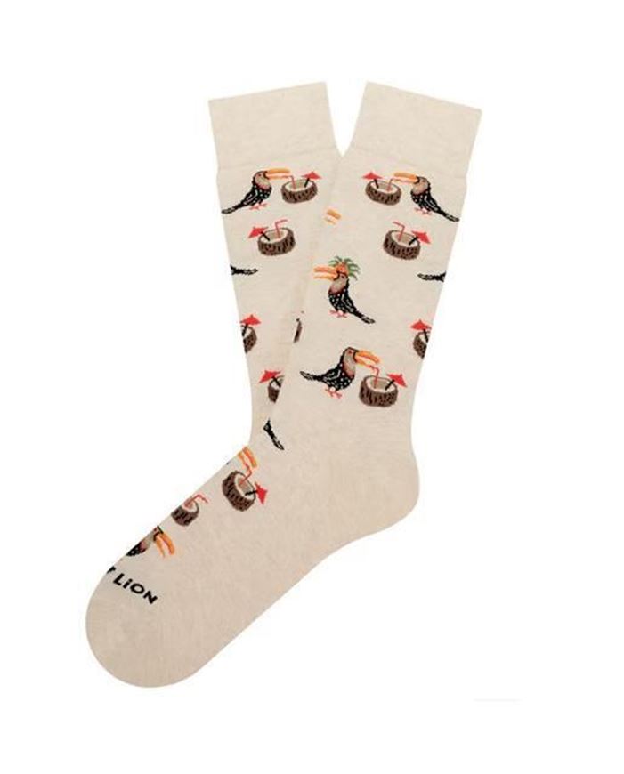 Foto de Calcetines Tropical Toucan beige L